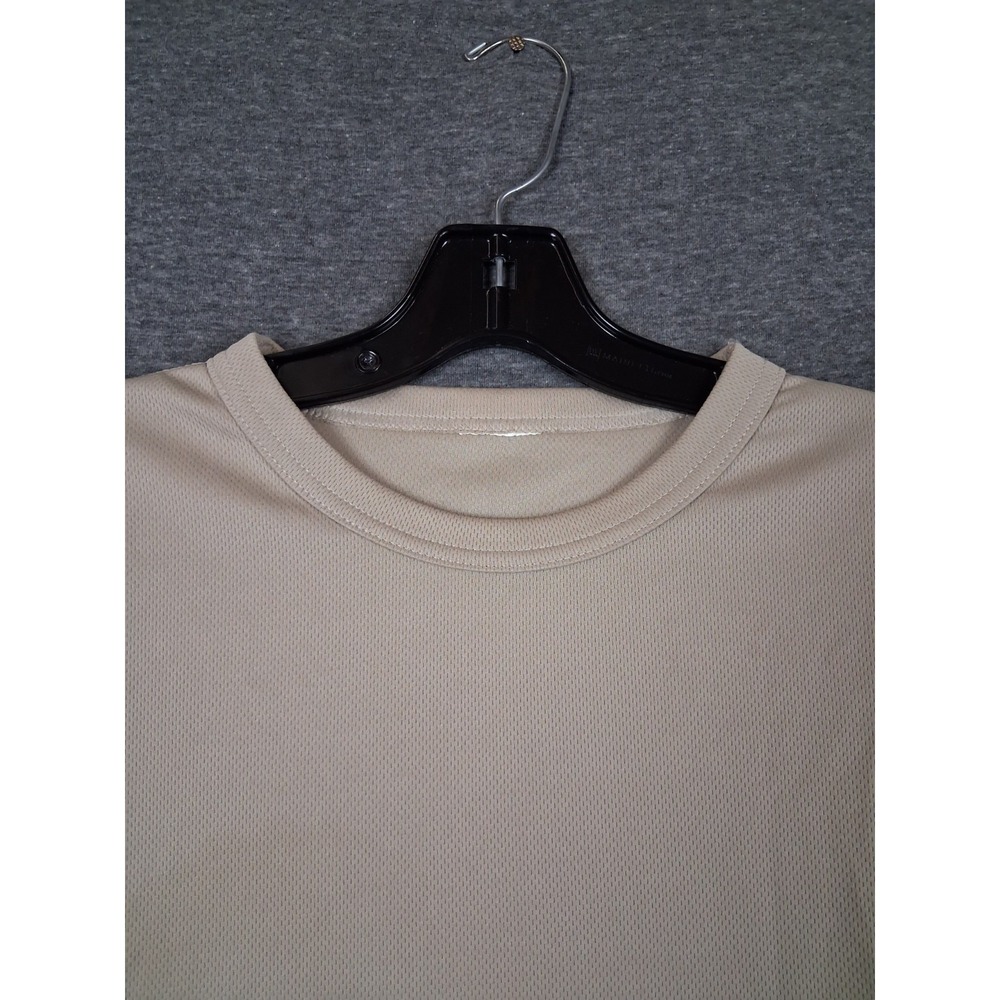 Fire Resistant Mens Shirt Medium Brown Baselayer‎ FR HQ Lightweight